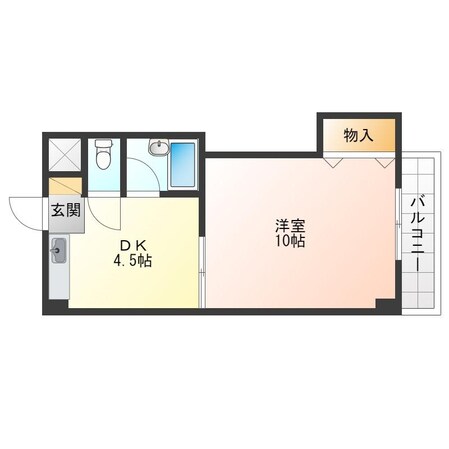 阿波富田駅 徒歩51分 3階の物件間取画像